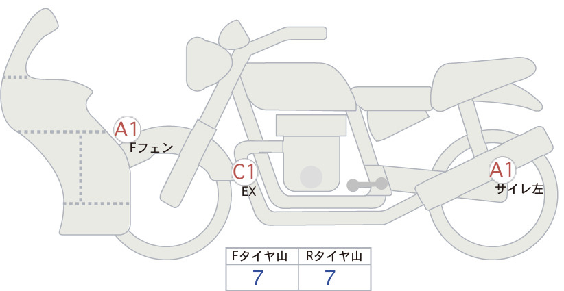 Аукционный лист Suzuki Hayabusa 2022