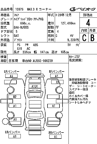 MAZDA FLAIR 2017