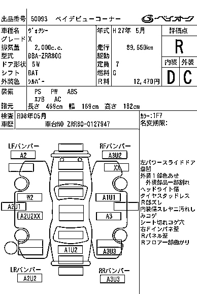 TOYOTA VOXY 2015