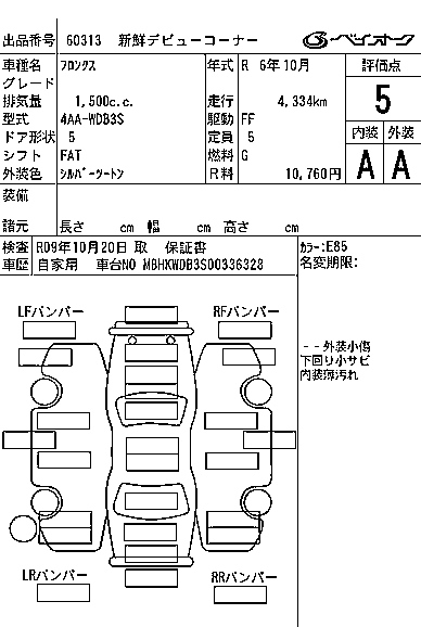 SUZUKI FRONX 2024