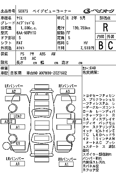 TOYOTA YARIS 2020