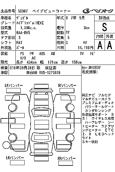 HONDA VEZEL 2025