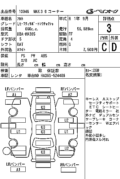 SUZUKI ALTO 2019