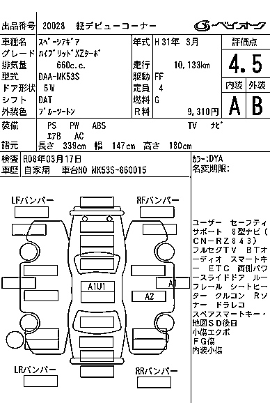 SUZUKI SPACIA GEAR 2019