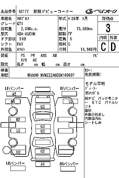 VOLKSWAGEN GOLF 2016