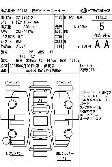 SUZUKI EVERY WAGON 2024