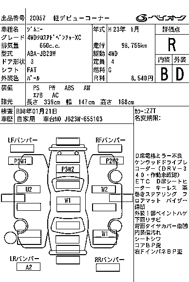 SUZUKI JIMNY 2011
