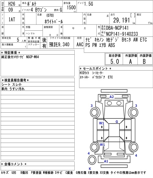 Аукционный лист