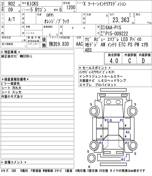 Аукционный лист
