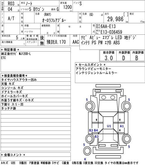 Аукционный лист