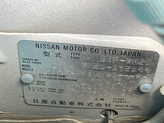 NISSAN NV200 2019