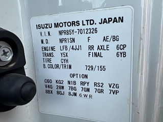 ISUZU ELF 2016