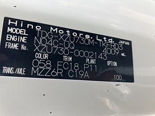HINO DUTRO 2016