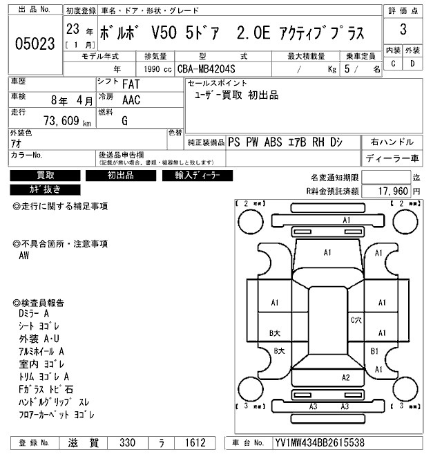 Аукционный лист