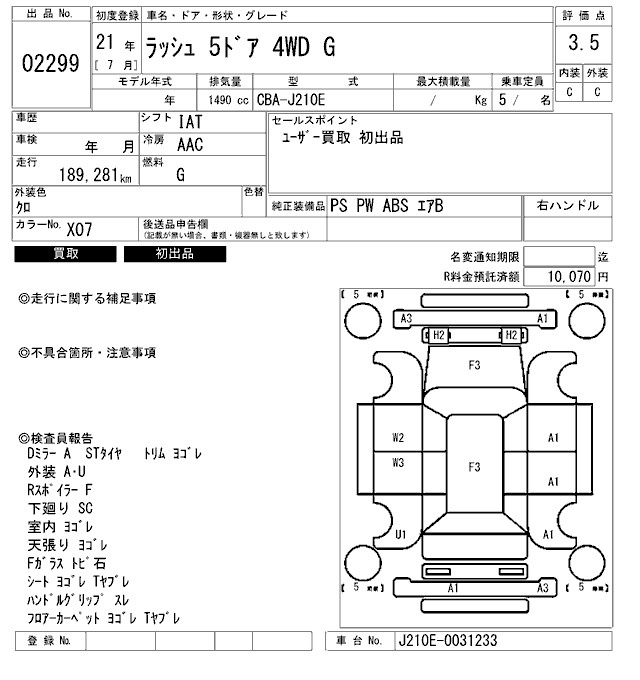 Аукционный лист