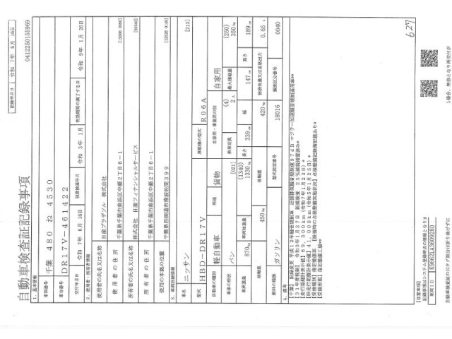 NISSAN CLIPPER VAN 2021