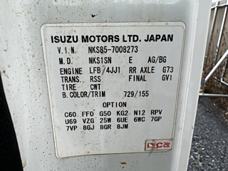 ISUZU ELF 2016