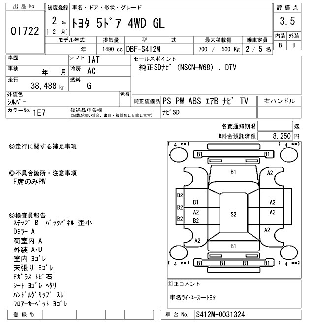 Аукционный лист