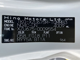 HINO DUTRO 2018