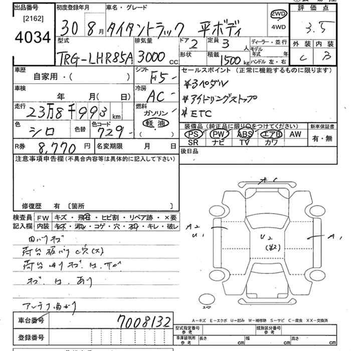 Аукционный лист