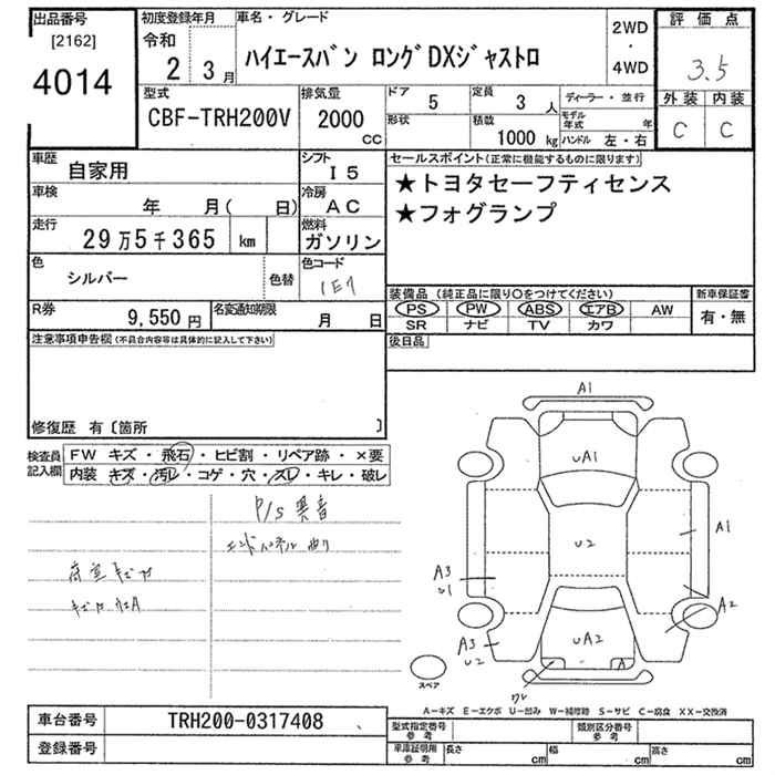 Аукционный лист