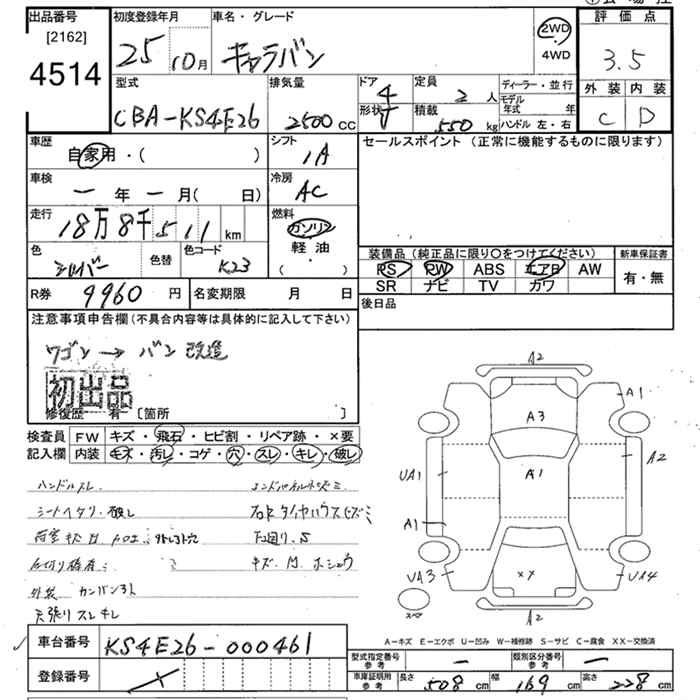 Аукционный лист
