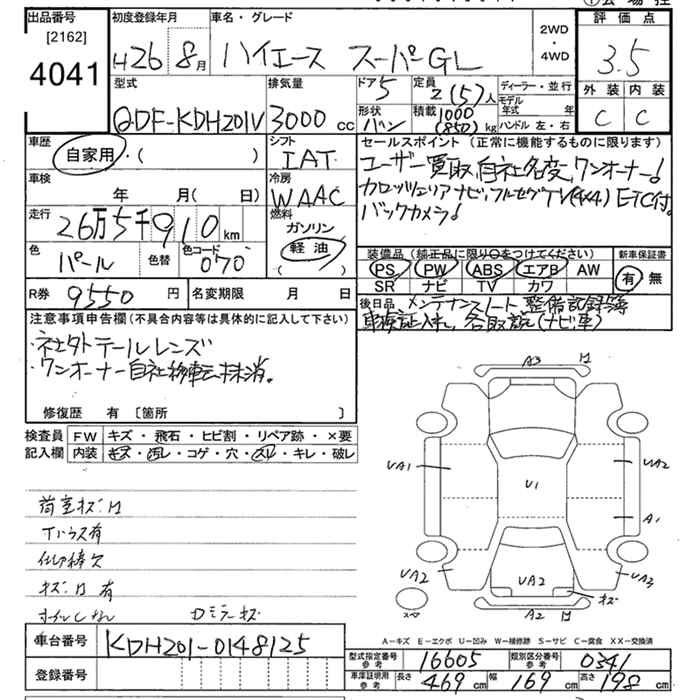 Аукционный лист