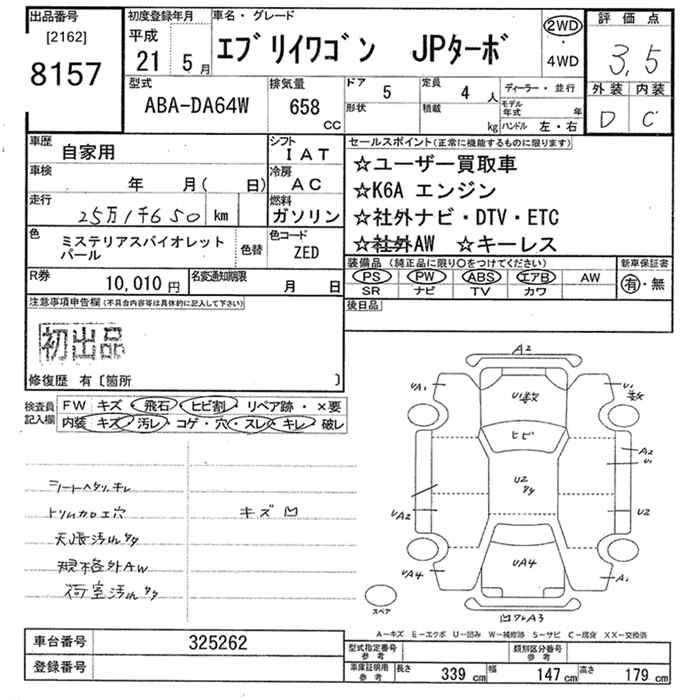 Аукционный лист