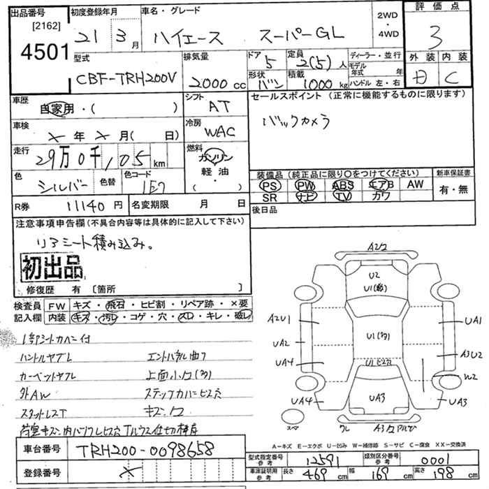 Аукционный лист