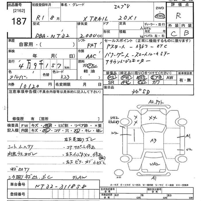 Аукционный лист