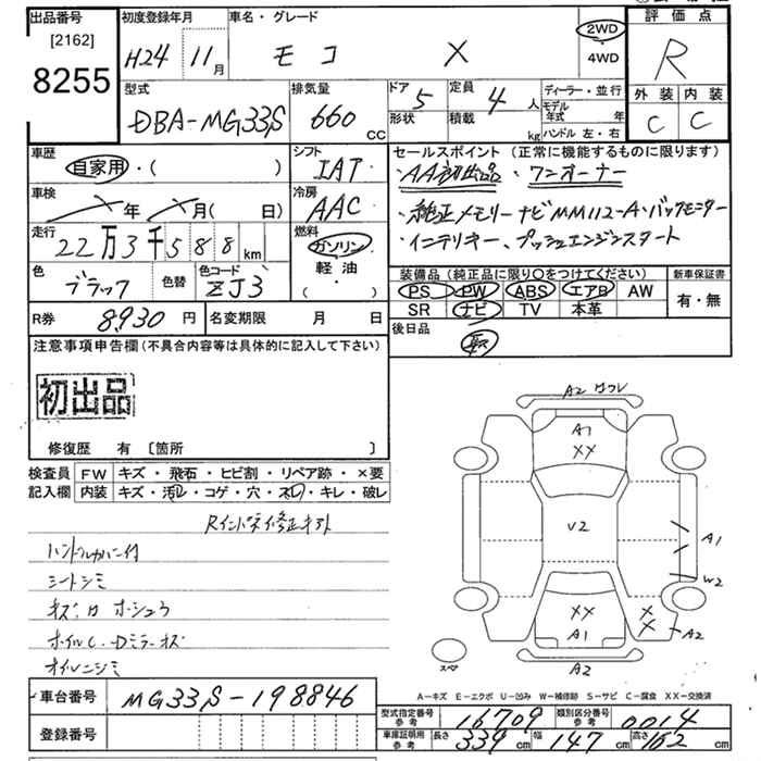 Аукционный лист