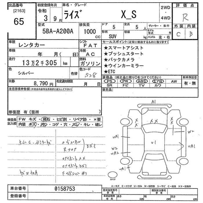 Аукционный лист