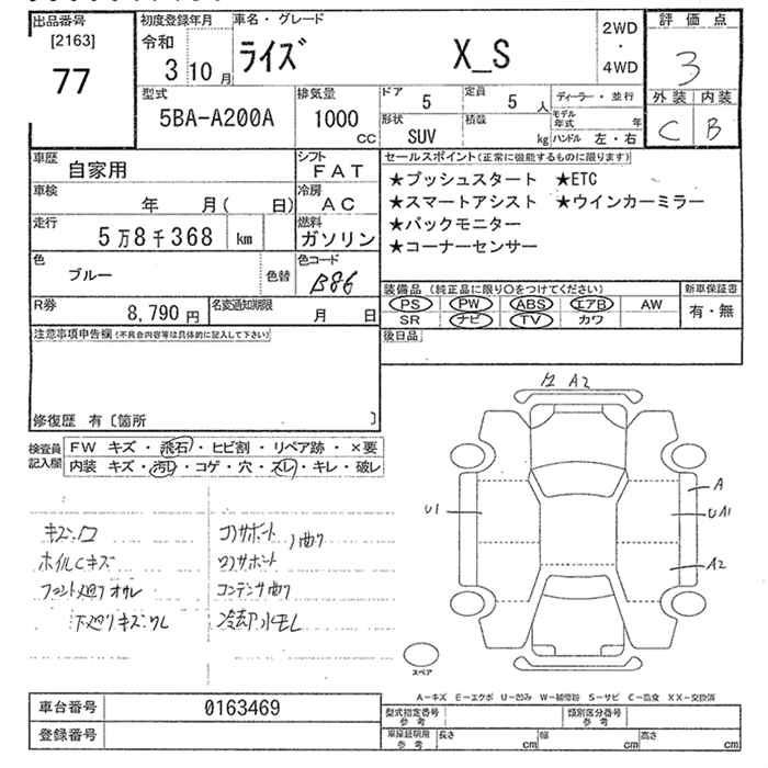 Аукционный лист