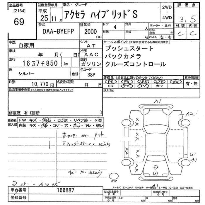 Аукционный лист