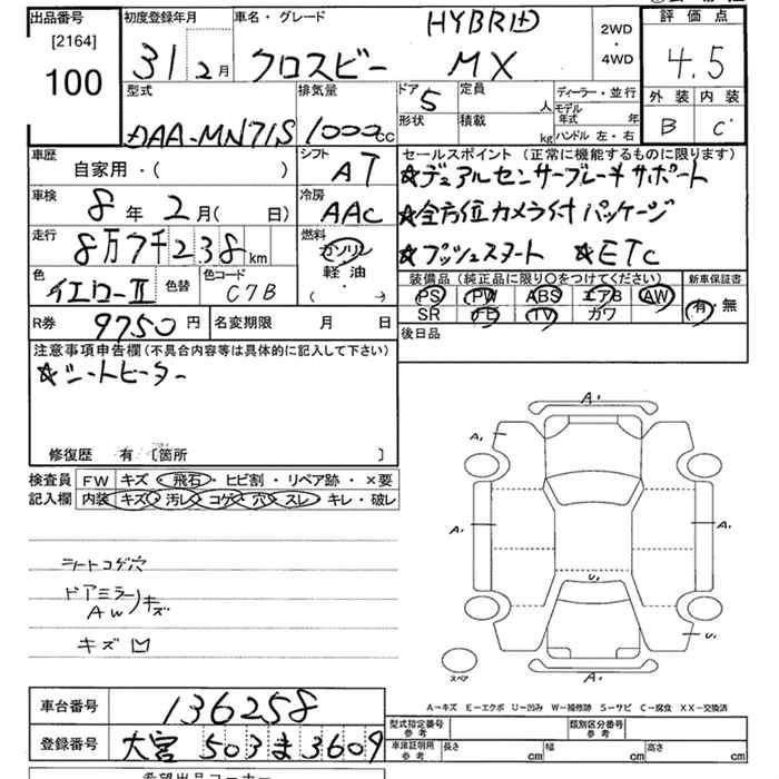 Аукционный лист