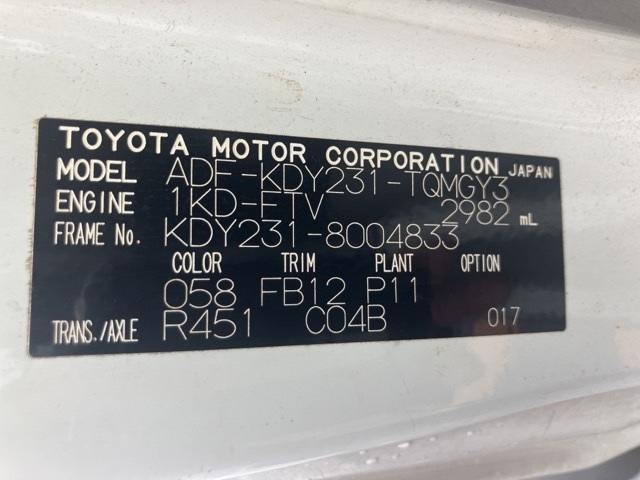 TOYOTA DYNA 2009