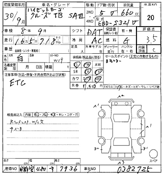 DAIHATSU HIJET VAN 2018
