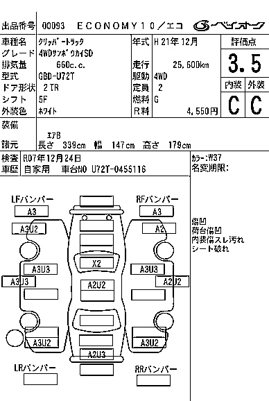NISSAN CLIPPER TRUCK 2009