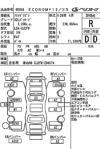 MAZDA ATENZA WAGON 2016