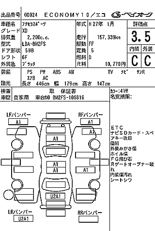 MAZDA AXELA 2015