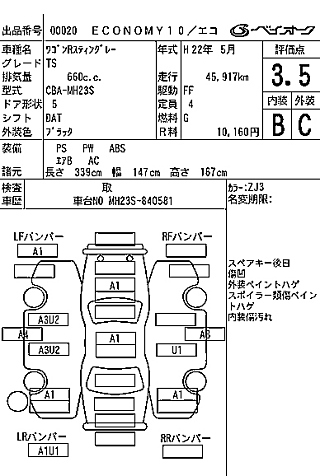 SUZUKI WAGON R 2010