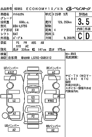 DAIHATSU TANTO 2013