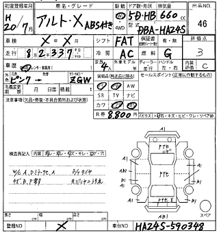 SUZUKI ALTO 2008