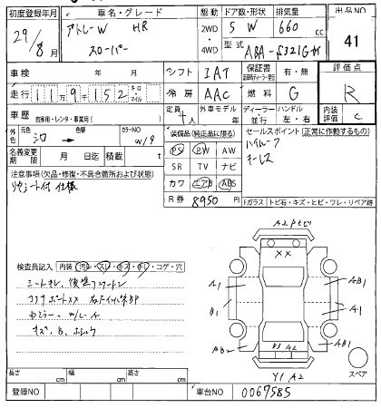 DAIHATSU ATRAI WAGON 2017