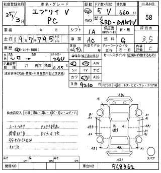 SUZUKI EVERY 2013