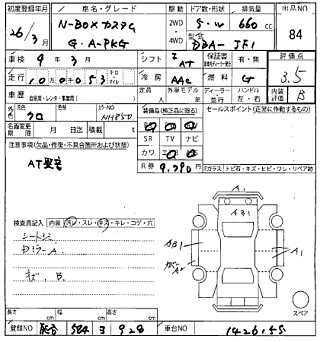 HONDA N BOX 2014