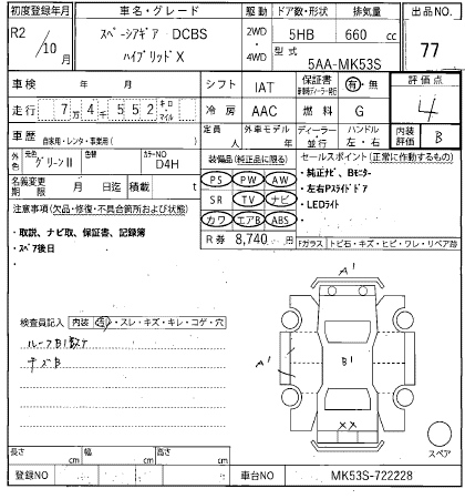 SUZUKI SPACIA GEAR 2020