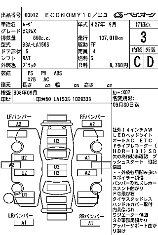 DAIHATSU MOVE 2015