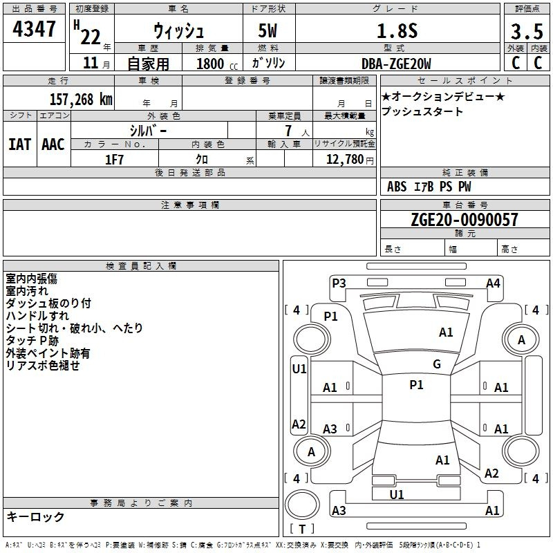 Аукционный лист