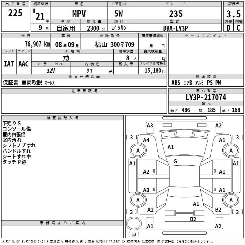 Аукционный лист